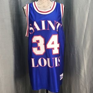 Saint Louis #34 basketball jersey size L